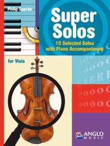 Sparke: Super Solos - Viola published by Anglo (Book & CD)
