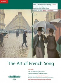 Art of French Song Volume 1 Medium Low published by Peters Edition