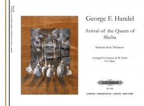 Handel: Arrival of the Queen of Sheba for Organ published by Peters