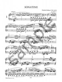 Kuhlau: Sonatinas Volume 2 for Piano published by Peters