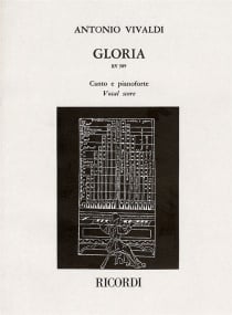 Vivaldi: Gloria RV589 published by Ricordi - Vocal Score
