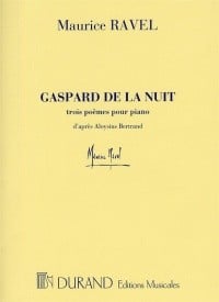Ravel: Gaspard de la nuit for Piano published by Durand