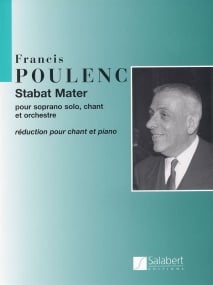 Poulenc: Stabat Mater published by Salabert - Vocal Score