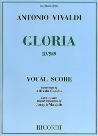 Vivaldi: Gloria published by Ricordi - Vocal Score