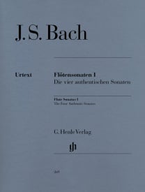 Bach: Sonatas Volume 1 for Flute published by Henle Urtext