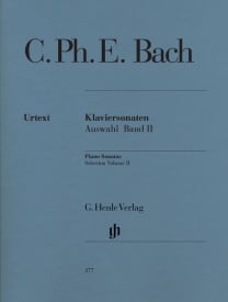 C P E Bach: Sonatas Volume 2 for Piano published by Henle Urtext