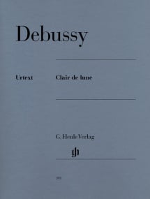 Debussy: Clair de Lune for Piano published by Henle