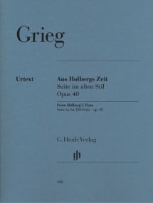 Grieg: Holberg Suite for Piano published by Henle