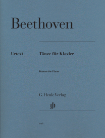 Beethoven: Dances for Piano published by Henle