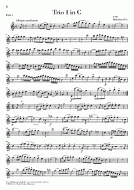 Haydn: London Trios Hob. IV:14 published by Henle
