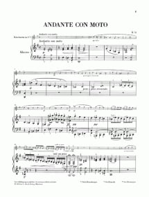 Busoni: Early Characteristic Pieces for Clarinet published by Henle Urtext