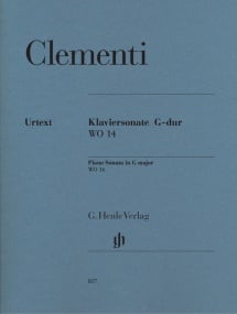 Clementi: Piano Sonata in G WO14 published by Henle