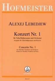 Lebedjew: Concerto No 1 for Tuba published by Hofmeister