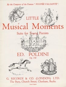 Poldini: Musical Moments Suite Opus 150 for Piano published by Ricordi
