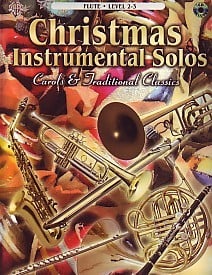 Christmas Instrumental Solos - Flute published by Warner (Book & CD)