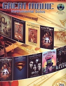 Great Movie Instrumental Solos Horn in F Book CD for French Horn published by Alfred