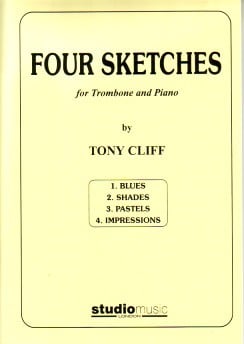 Cliff: Four Sketches for Trombone published by Studio Music