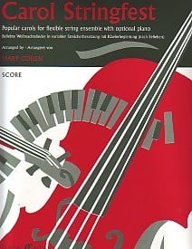 Carol Stringfest Score for Piano or String Ensemble published by Faber