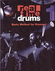 Oosterhout: Real Time Drums Level 1 published by de Haske (Book & CD)