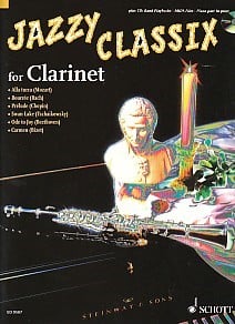 Jazzy Classix for Clarinet published by Schott (Book & CD)