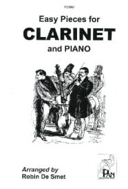 Easy Pieces for Clarinet published by Pan