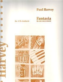 Harvey: Fantasia for 4 Bb Clarinets published by Boosey & Hawkes