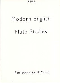 Modern English Flute Studies for Flute published by Pan