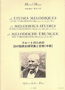 Moyse: 25 Melodic Studies for Flute published by Leduc