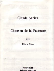 Chanson De La Pastoure by Arrieu for Flute published by United Music Publications (UMP)