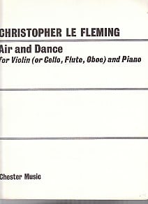 Fleming: Air and Dance for Flute or Oboe published by Chester