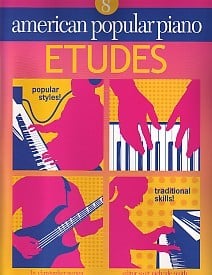Norton: American Popular Piano Etudes Level 8 published by Novus