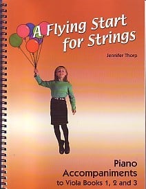 A Flying Start for Strings - Piano Accompaniment for Books 1, 2, 3 for Viola published by Flying Start
