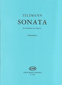 Telemann: Sonata in E Minor for Bassoon published by EMB
