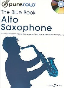 PureSolo: The Blue Book - Alto Saxophone published by Faber (Book & CD)