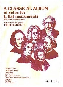 A Classical Album Volume 1 for Eb Intruments published by Studio Music