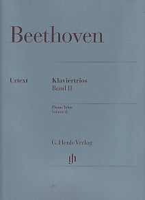 Beethoven: Piano Trios Volume 2 published by Henle Urtext