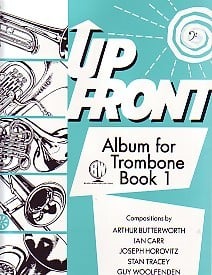 Up Front Album 1 for Trombone (Bass Clef) published by Brasswind