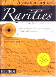 Cantolopera : Rarities - Arias for Baritone published by Ricordi (Book & CD)