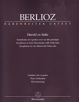 Harold in Italie by Berlioz for Viola published by Barenreiter