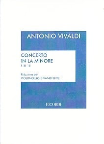 Vivaldi: Concerto in A Minor RV418 for Cello published by Ricordi