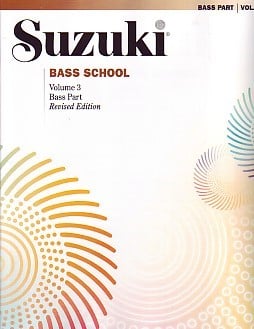 Suzuki Double Bass School Volume 3 published by Alfred (Bass Part)