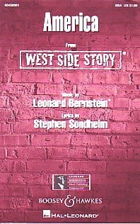 Bernstein: America SSA (West Side Story) published by Boosey & Hawkes