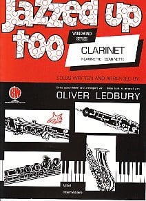 Jazzed Up Too for Clarinet by Ledbury published by Brasswind