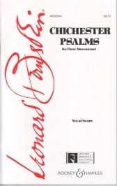 Bernstein: Chichester Psalms published by Boosey & Hawkes - Vocal Score