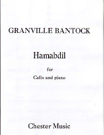 Bantock: Hamabdil for Cello published by Chester