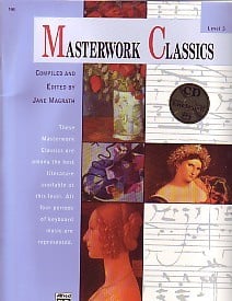 Masterwork Classics Level 3 for Piano published by Alfred (Book & CD)