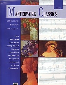 Masterwork Classics Level 9 for Piano published by Alfred (Book & CD)