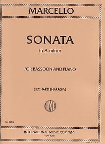 Marcello: Sonata in A Minor for Bassoon published by IMC