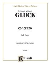 Gluck: Concerto in G for Flute published by Kalmus