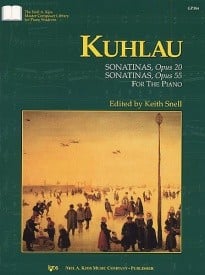 Kuhlau: Piano Sonatinas Op.20 And Op.55 published by KJOS